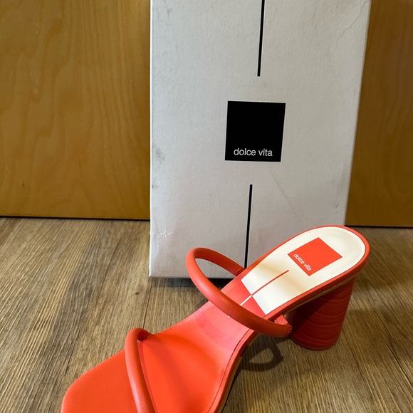 Dolce Vita Noles Persimmon Stella 3” Heels Size 10 - Picture 4 of 4